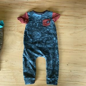 Rags to Raches Dino Rag Size 3-6 months